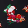 Мужские повседневные рубашки Рождественская блузка модный рукав зимний топ длинные печатные осени мужские мужские