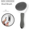 Pet Dog Hair Brush Cat Com grzebieni pielęgnacja i pielęgnacja kota szczotka ze stali nierdzewnej grzebień na długie włosy psy czyszczące zwierzęta akcesoria 0627108506