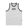 ASRVES Summer Summer Men's Men's Trendy Loose Grear Round Round Mish Malhas Sem mangas T-shirt Treinamento rápido Treinamento Basquete Top Sports Sports Gym Treinador T T camisetas