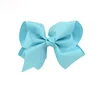 Inch Fashion Childrens Ribbon Bow Clips Ragazze Large Bowknot Headwear Kids Hair Boutique Archi Accessori per neonati Forcina