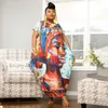 プラスサイズのドレス女性パーティーキャラクターグラフィティプリントクラブ2022夏のルーズマキシガウンレディファッション卸売衣料品