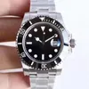 St9 Luxury Men Watch Keramiska Bezel Black Sapphire Datum Ring 40mm Automatiska Mekaniska Rostfritt Stål Mens Män Armbandsur