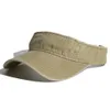 Womens Mens Sun Visors 모자 모자 여성용 남성용 조정 가능한 스포츠 모자 골프 러닝 여름 해변 모자