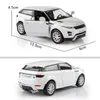 Wysoka symulacja Znakomite Diecasts Pojazdy zabawkowe RMZ Miasto Model Evoque Luxury SUV 1:36 ALOY SAMAT PRZYCIĄG 220507