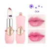 Crystal Jelly Lip Balm Lipstick Temperature Color Changing Flower Gloss Transparent Lasting Moisturizer Lip Care
