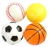 Spor Stres Topları Eğlenceli Dekompresyon Oyuncaklar Köpük Top Rahatlama Topları Yumuşak Pu Sünger Eğitim Topları İç Mekan Dış Mekan Yetişkin Çocuklar Yeni Başlayanlar
