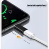 USB C Adapter för ljus Ning Kvinna till USB-typ C Manlig Adapter Converter Typ C laddning Data Kabelanslutning till iPhone Samsung Huawei