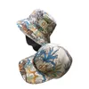 Casual Ball Cap Dome Hat Fashion Bucket Hats Animal Print Design för Man Woman Caps Top Quality4277721