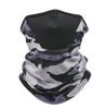 Masques Camouflage magique écharpe Sports de plein air cyclisme Handwarp femmes hommes Protection UV masque anti-poussière respirant Bandana foulards masque