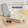 3pcs Güçlü Temizlik Bezi Mikrofiber Mutfak Temizleme Havlu Bulaşık Bulaşık Çekme Yağ Paçavarı Ev Banyo Temiz Disploth 220727