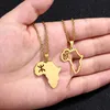 Colliers pendants Collier Berber Africa pour femmes chaîne or Gold en acier inoxydable Charme Collares Kabyle Berbere Jewelry Collier6944068