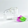 14mm Glass Ash Catcher Hookah Accessory 10ml Color Silicone Container Retriever for Bong Dab Rig Quartz Rod