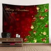 Tapeçaria de Natal Bela Tree Background Printing Wall Pendurado Decoração em casa Grande cobertor Vários tamanhos J220804