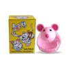 Śliczne małe mysie wyciek żywności Tubbler Feeder Ball Interaktywna zabawka dla myszy dla kota-food karmienia zabawek dla zwierząt
