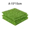 Dekorativa blommor kransar Micro Landscape Artificial Grass Home Accessories Aquarium Decoration Lawn Garden Decorecorative