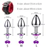 Thierry Pols To Anale Plug Bondage Gear Adult Games SM Seks Speeltrainer Voor Vrouwen / Man Anale Buttplug Fetish Crystal Tail Plug 220330