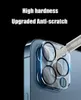 Protetor de lente da câmera traseira 3D HD para iPhone 14 13 12 11 Pro Max Clear Scratch Scratchsysisted Glass com círculo de flash Filme completo