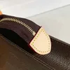 Kulturbeutel, Herren-Clutch, Damen-Handtasche, Karo-Geldbörse, klassischer Briefdruck, Reißverschluss, echtes Leder, Tragetaschen, schwarz, kariert, hochwertige Damen-Clutch