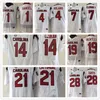 28 Mike Davis Jersey 4 Shaq Roland 14 C.Shaw Connor Shaw 19 Jake Bentley 7 Jadeveon Clowney 21 Marcus Lattimore 1 Deebo Samuel Futebol Jerseys