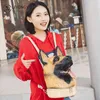 HBP 3D Lady Dog Head Backpack Animal Pu Bag Heren en Dames Multifunctionele tas Generatie 220805