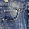 2022 High Street Oversized Wash Jeans High Quality Polished Heavy Bell Bottoms Men's And Women's Casual Denim Pants T220803