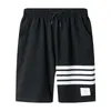 Märke sommarmän s casual sweatpants fasta shorts high street byxor joggar överdimensionerade kvalitet bomullsbyxor 4xl 220621