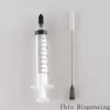 10-ml-/10-ml-Spritze mit Luer-Lock-Anschluss und 16G-Nadel mit stumpfer Spitze, Länge 10 cm, mit Nadelschutz