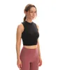 lu-C2931 Yoga-Sportweste, eng, hochelastisch, schöner Rücken, Fitnesskleidung, Sport, Freizeit, All-Match-Yoga-Kleidung. Bitte überprüfen Sie die Größentabelle, um zu kaufen