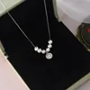 Chains Real 925 Sterling Silver Natural Freshwater Pearl Necklace Jewelry For Women 2022 Sidn22