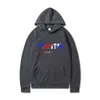 2022 Brand Vêtements d'hiver Trapstar Hoodies Hip Hop Hop Hop Mens High Quality Letter Imprimé Men de sport Sweatshirt Asian Taille S-3XL MMPO