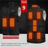 Carpets Places Heated Vest Men Women Usb Jacket Heating Thermal Clothing Hunting Winter Fashion Heat Black 5XL 6XLCarpets