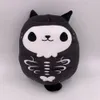 박제 동물 장난감 플러시 귀여운 20cm 새로운 프린트 고양이 플러시 던지기 베개