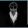 Kunst- en ambachten kunst geschenken Home Garden fluorescentie Dreamcatcher Handgemaakte Feather Dream Catcher Pendant Gift Valentijnsdag Fashion 13 4XR