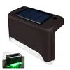 Solar Deck Lights Outdoor Step Light Waterproof Led Solar Lights for Railing Stairs Step Fence Yard Patio and Pathway