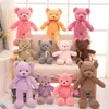 2022new Factory wholesale cute teddy bear plush dolls cartoon animal play bear PlushDoll pillow Free UPS or DHL