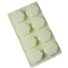 Formy do pieczenia stopnia żywności silikonowa forma 8 pusta skorupa ręcznie robione mydło