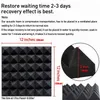 1224Pcs 30x30x5cm Studio Acoustic Foam Panels Sound Insulation Treatment KTV Room Wall Soundproof Foam Sponge Pad with Tapes 220606