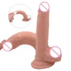 Nxy Dildos Penis Suction False Adult Masturbation Sex Inverted Model Colorful Crystal 0316