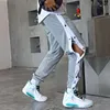 Pantaloni da uomo Pantaloni sportivi da uomo Pantaloni da allenamento da basket Pantaloni sportivi abbottonati a tutta apertura Pantaloni uomo donna Streetwear Pantaloni da uomo