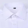 Camisas de vestido masculino Mangueado Men camisa francesa 2022 Botões casuais de manga longa branca Marca masculina FIT RUNKLINKS INCLUI 6XLMENS