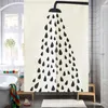 Waterproof Thicken White Polyester Shower Curtains Minimalist Bathroom Curtains High Quality Shower Head Print Bath Shower Curtain4176968