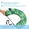 Floats infláveis ​​Cinturão de natação Anel de natação portátil Piscina Float Travel Neck Pillow for Kids Adults