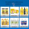 Automatic Lubricant Edible Oil Glue Filling Machine Honey Sesame Peanut Butter Viscous Paste Weighing Filling Machine