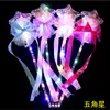 Magic Party Led Light Sticks Toy Star Love Heart Lollipop Fairy Wands Flashing Plastic Glow Sticks Concert Luminous Toys gift