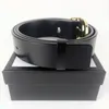 Luxury men designers belts Women Man Classic Casual Leather Black Brown Belt cinturones de diseño Width 3.8cm With high quality gift box