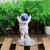 Novelty Items Moon Astronaut Figurines Cake Topper Outer Space Spaceman Action Figure Statue Tabletop Ornament Child Birthday Cake Decoration