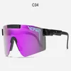 Çukur Viper Bisiklet Gözlük Gözlük Çift Winges Gül Kırmızı Güneş Gözlüğü Çift Geniş Polarize Aynalı Lens TR90 Çerçeve UV400 Koruma Wih Durumda 2022 En Satış