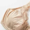 DELIMIRA Women's Full Figure Beauty Lace Non Padded Underwire Minimizer Bra Plus Size C D DD E F G H 220511