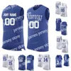 2022 NCAA College Kentucky Wildcats Basketball Jersey 5 Immanuel Quickley Malik Monk 3 Keldon Johnson 2 Jarred Vanderbilt Kevin Knox II Custom