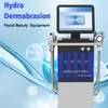 Équipement de beauté multifonctionnel 14 en 1 Diamant Microdermabrasion Oxygen Spray Mésothérapie Électroporation Microcurrent Face Lift Anti-Rides Machine